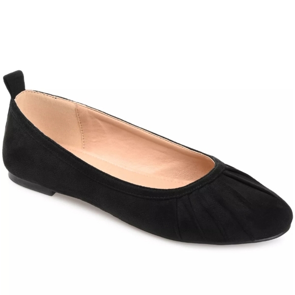 Journee Collection Shoes - Journee Collection Tannya Tru Comfort Foam Flat Black -8